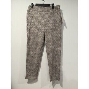 NEW Sigrid Olsen Signature Dress Pants Womens 8 Stretch Career Workwear Textured